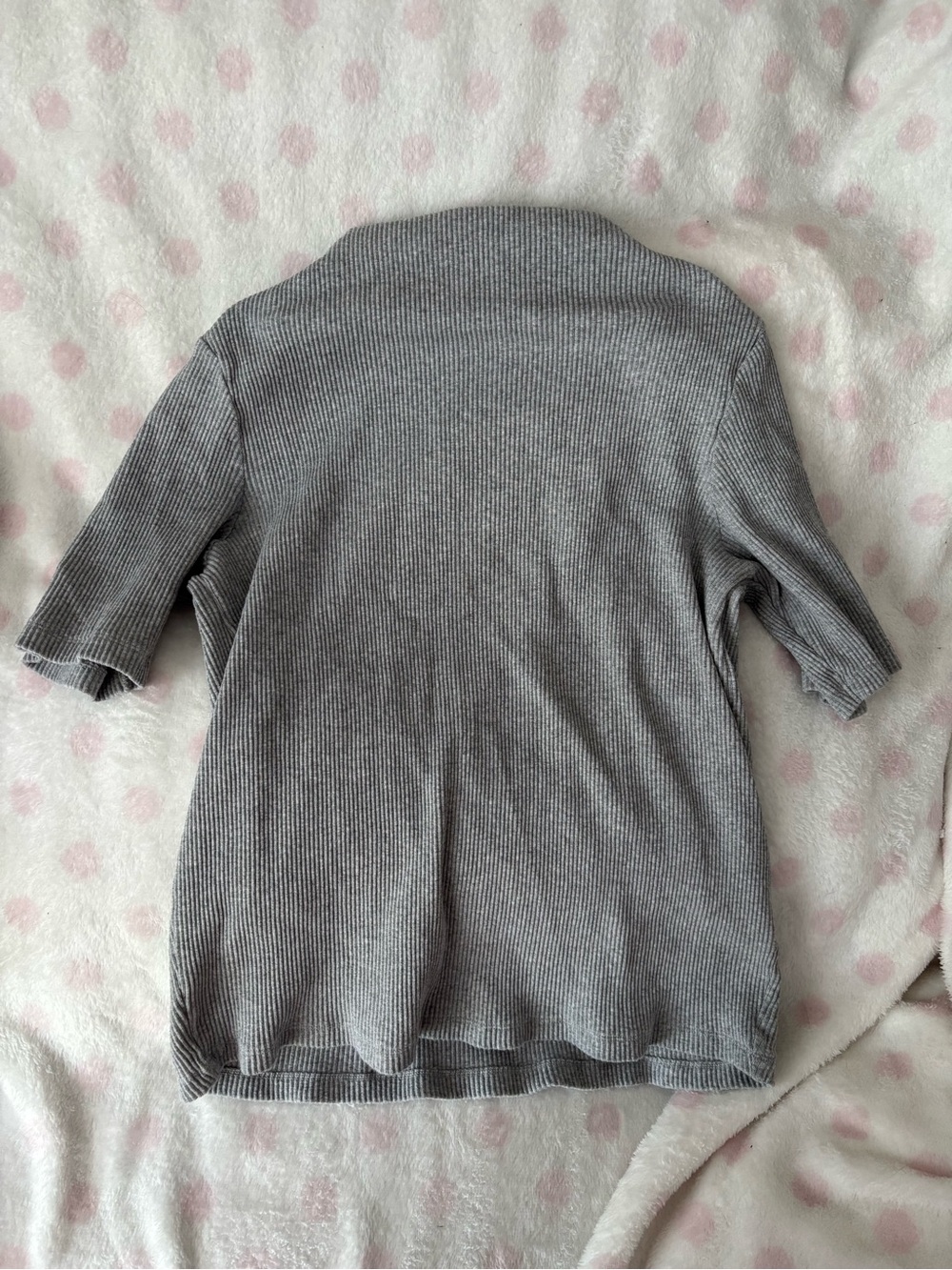Uniqlo Mockneck ribbed top XL